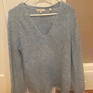 Chunky light blue wool Vince sweater - Size S